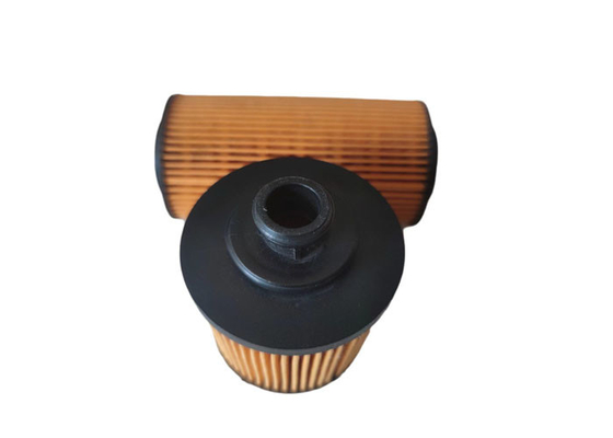 Elemento filtrante amarillo curado de aceite 55238304 de los filtros de aceite 55197218 para Fiat Ford