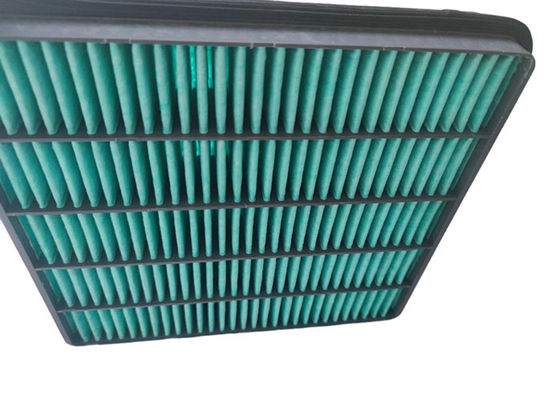 Filtro verde o blanco 17801-51020 de los PP de la tela del diesel de aire para los coches japoneses