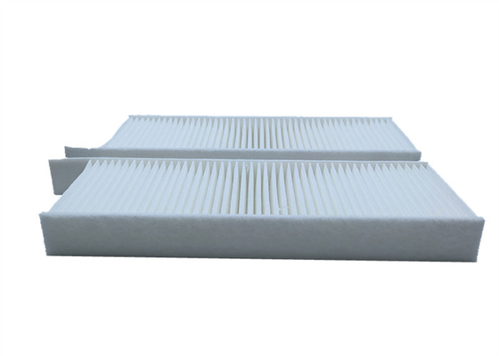 Filtro de aire de cabina de piezas de automóvil de tela blanca emparejada OE 9804163380 para PEUGEOT