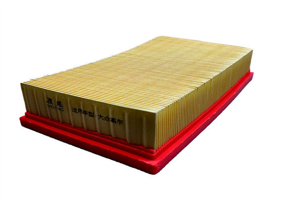 Filtros de aire automotrices de papel amarillo de la PU 337 129 620 para muchos coches