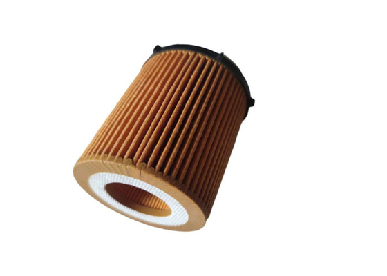 Filtro de aceite amarillo del funcionamiento de los filtros de aceite HU711 6Z del automóvil 270 180 01 09