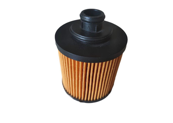 Elemento filtrante amarillo curado de aceite 55238304 de los filtros de aceite 55197218 para Fiat Ford
