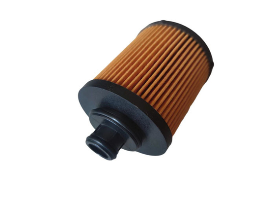 Elemento filtrante amarillo curado de aceite 55238304 de los filtros de aceite 55197218 para Fiat Ford
