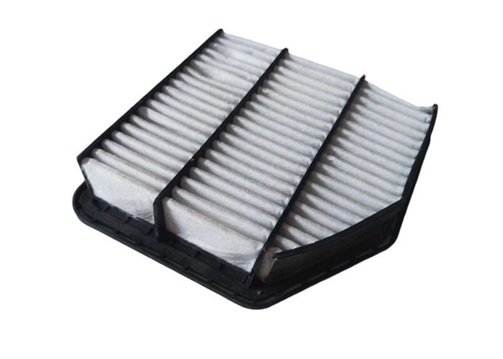 PP negros y 17801-31110 filtros de aire no tejidos blancos del alto rendimiento para los coches