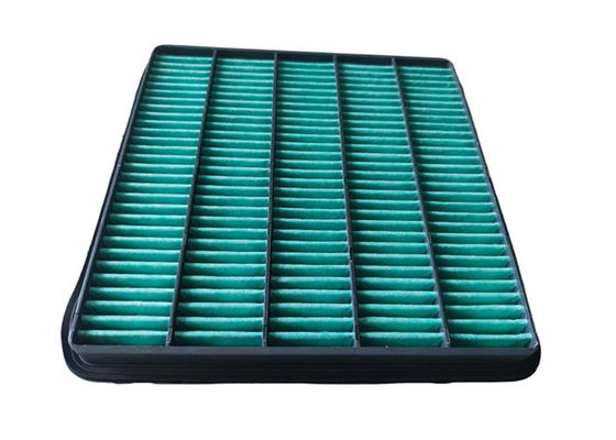 Filtro verde o blanco 17801-51020 de los PP de la tela del diesel de aire para los coches japoneses